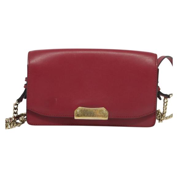 BURBERRY Chain Wallet Leather Pink Gold Auth bs28328 - Picture 13 of 16